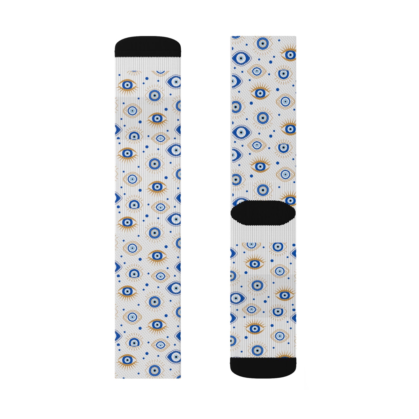 "The Evil Eye 2" Sublimation Socks