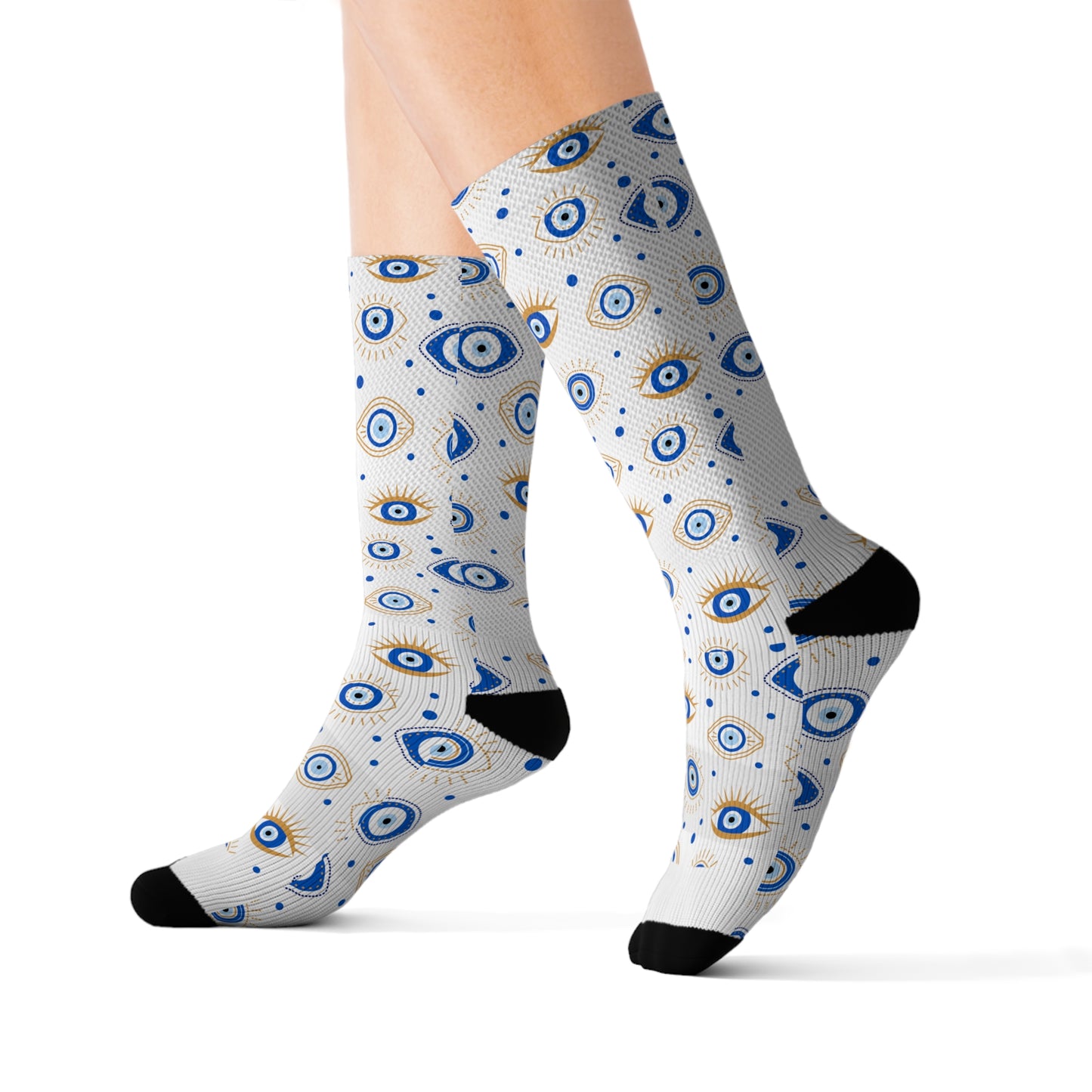 "The Evil Eye 2" Sublimation Socks