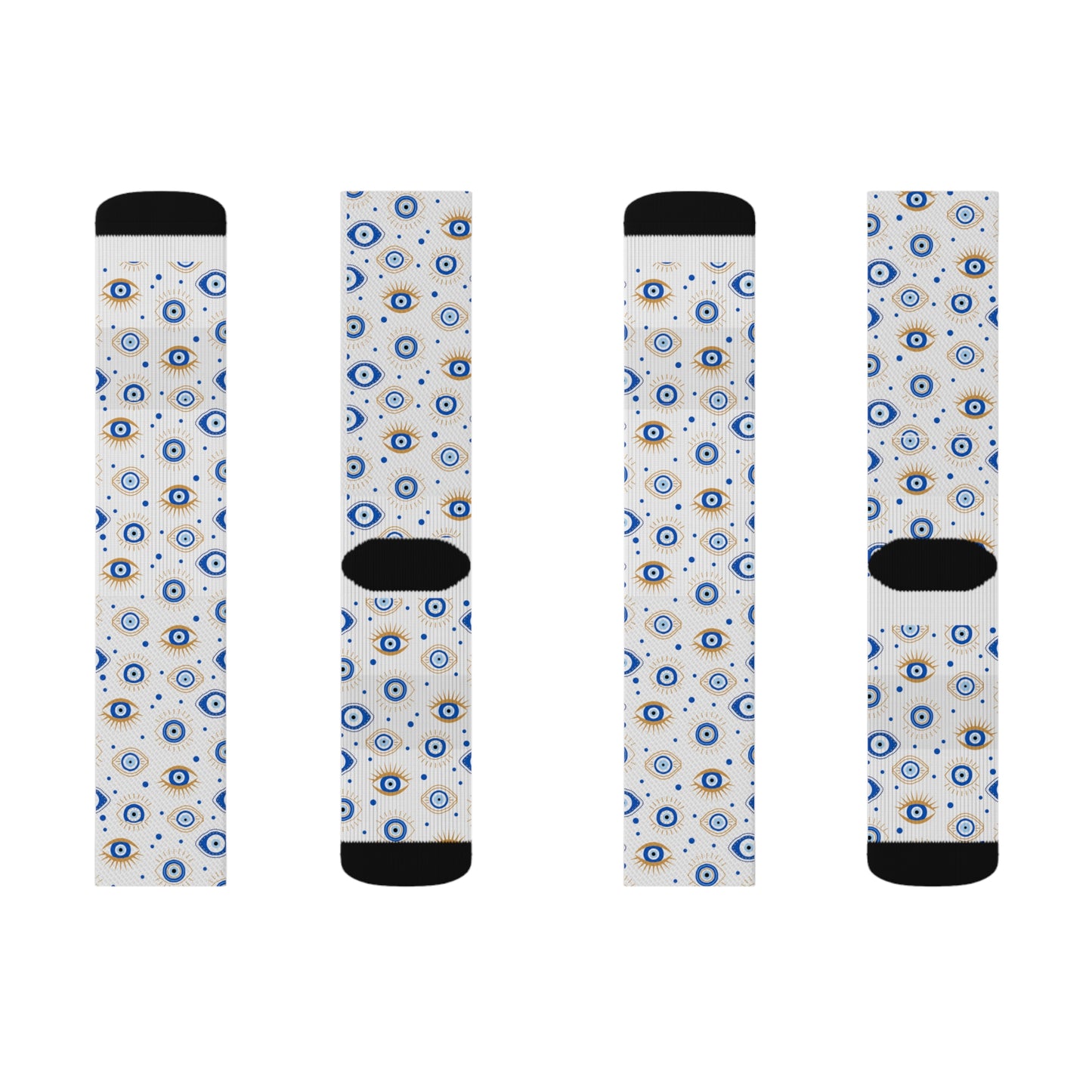 "The Evil Eye 2" Sublimation Socks