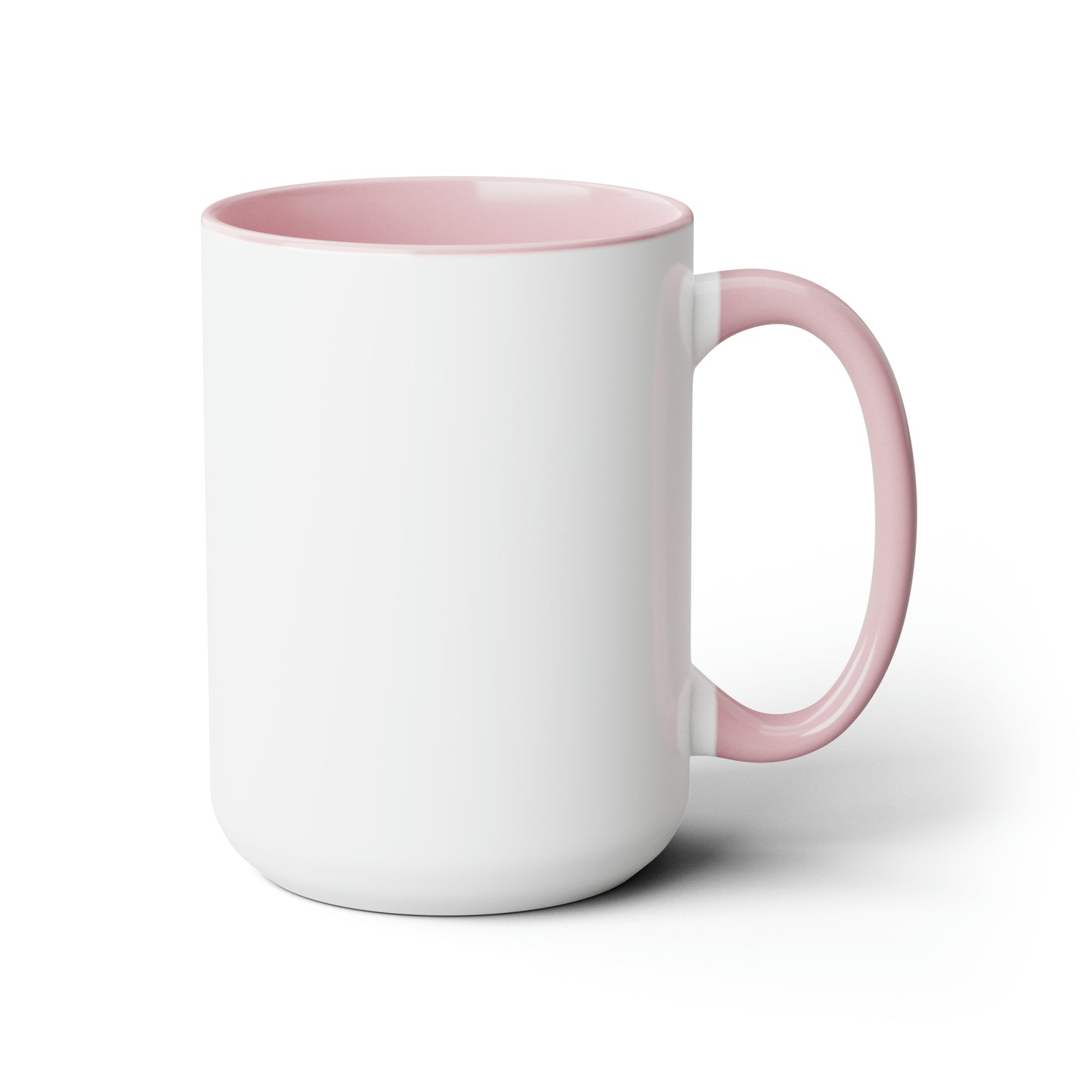 "Intuitive" Two-Tone Coffee Mugs, 15oz