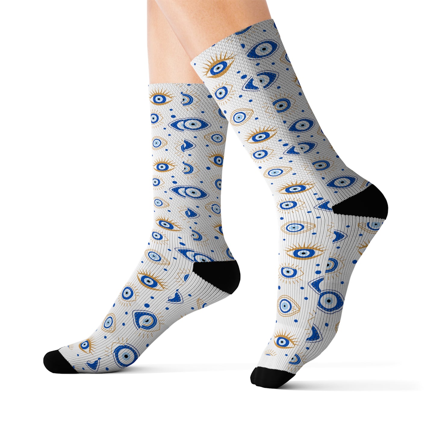 "The Evil Eye 2" Sublimation Socks