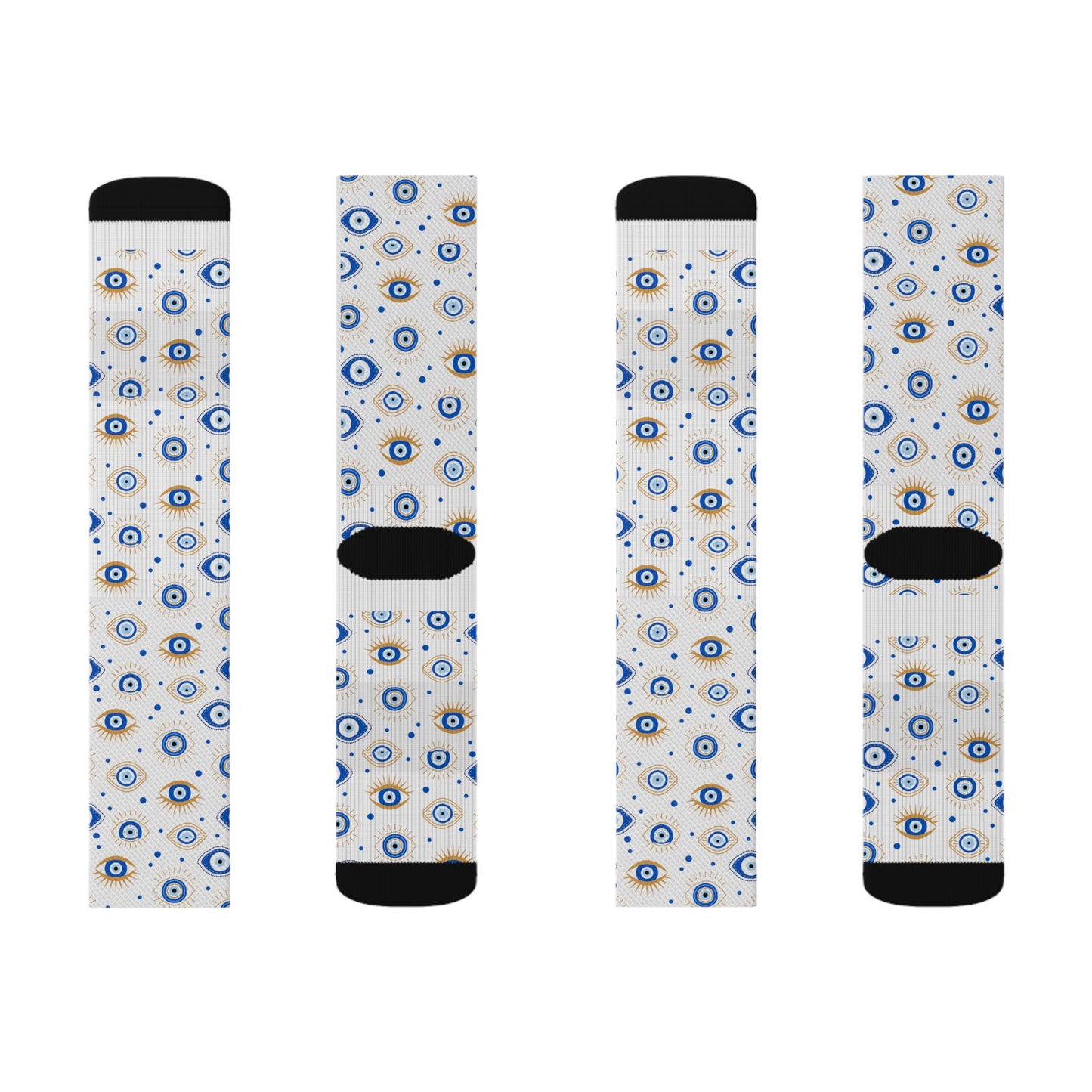 "The Evil Eye 2" Sublimation Socks