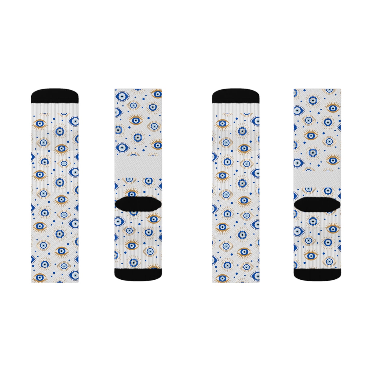 "The Evil Eye 2" Sublimation Socks