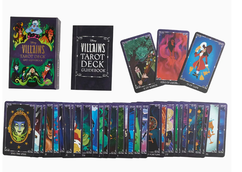 Disney Villains Tarot Deck and Guidebook