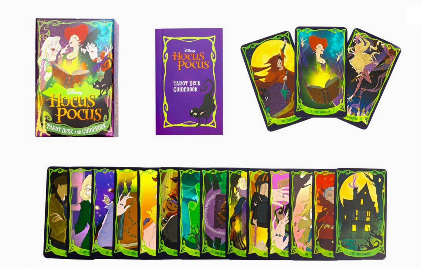 Hocus Pocus Tarot Deck and Guide Book