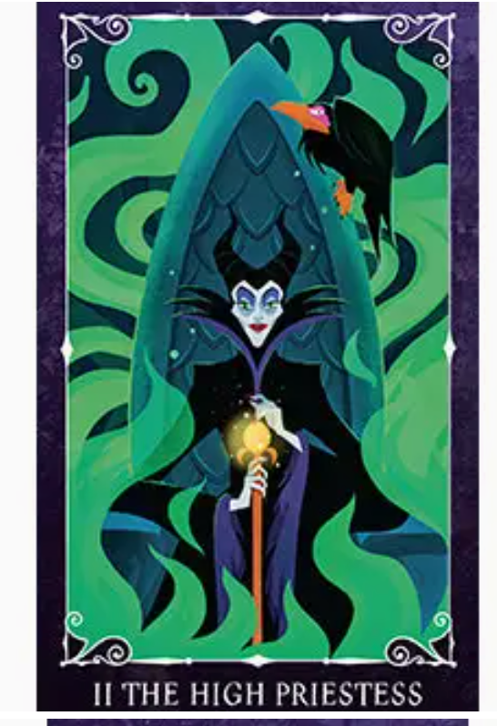 Disney Villains Tarot Deck and Guidebook
