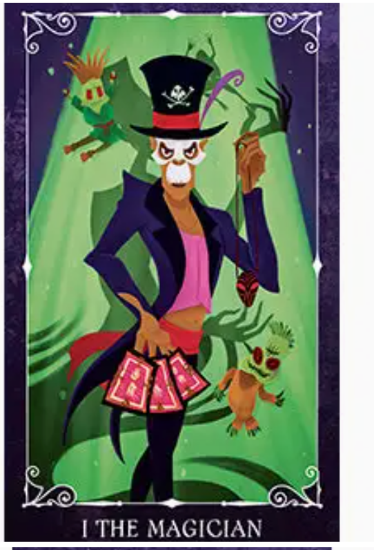 Disney Villains Tarot Deck and Guidebook