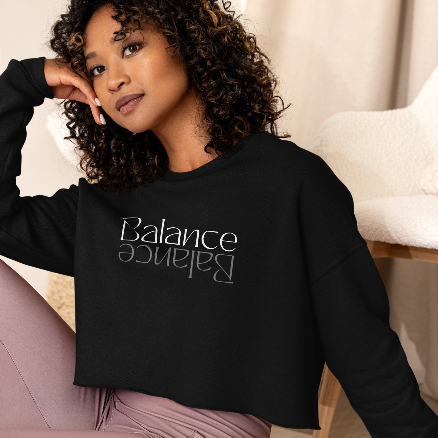Balance Crop Sweatshirt