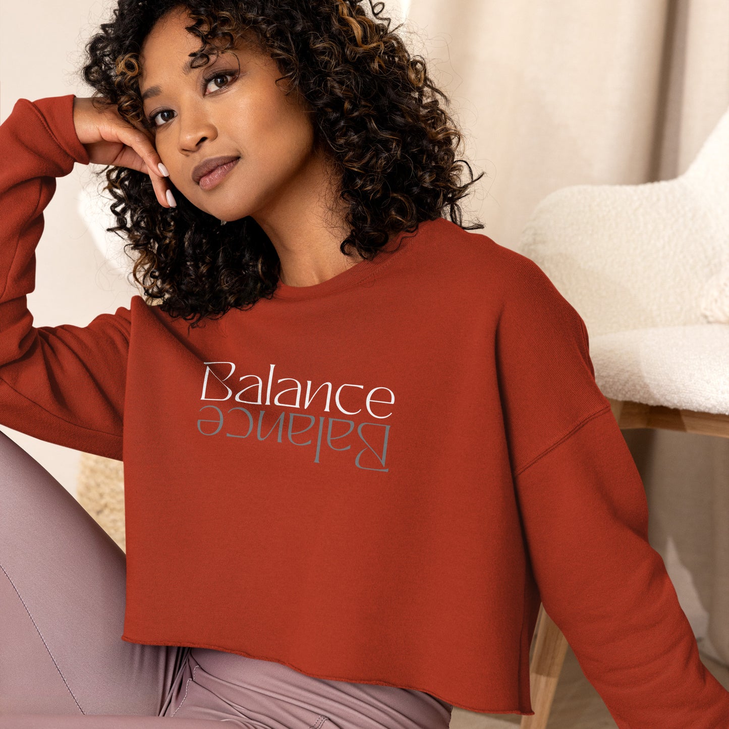Balance Crop Sweatshirt
