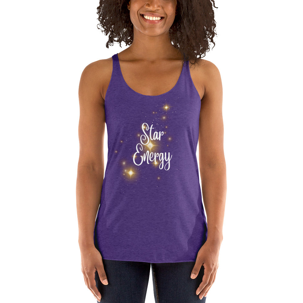 "Star Energy" Women's Racerback Tank