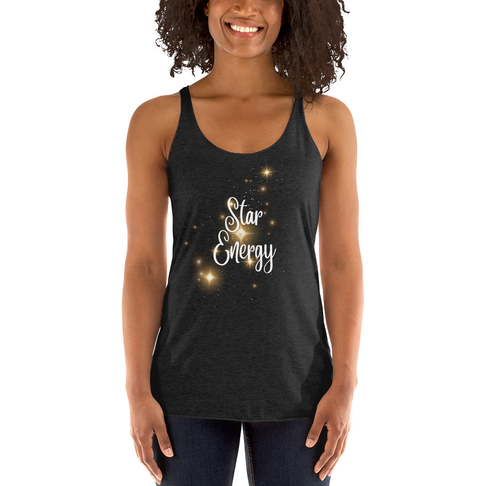 "Star Energy" Women's Racerback Tank