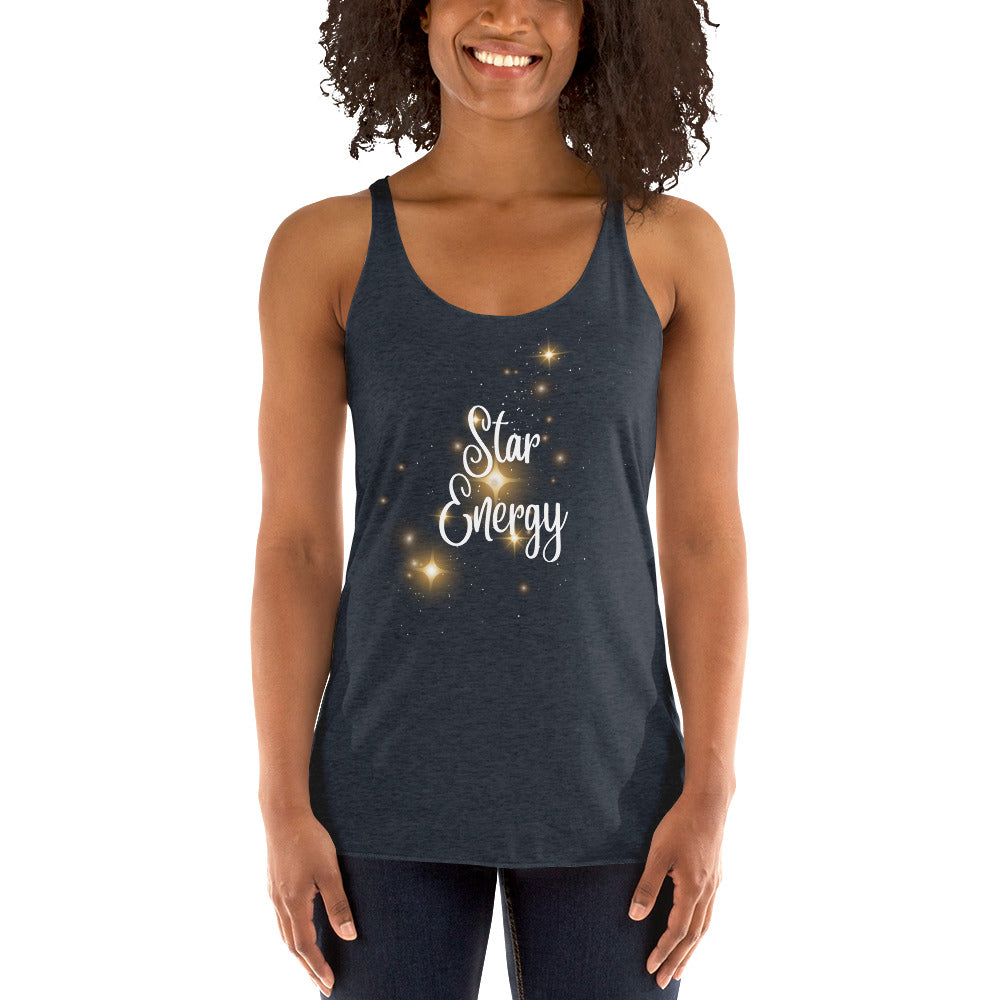 "Star Energy" Women's Racerback Tank
