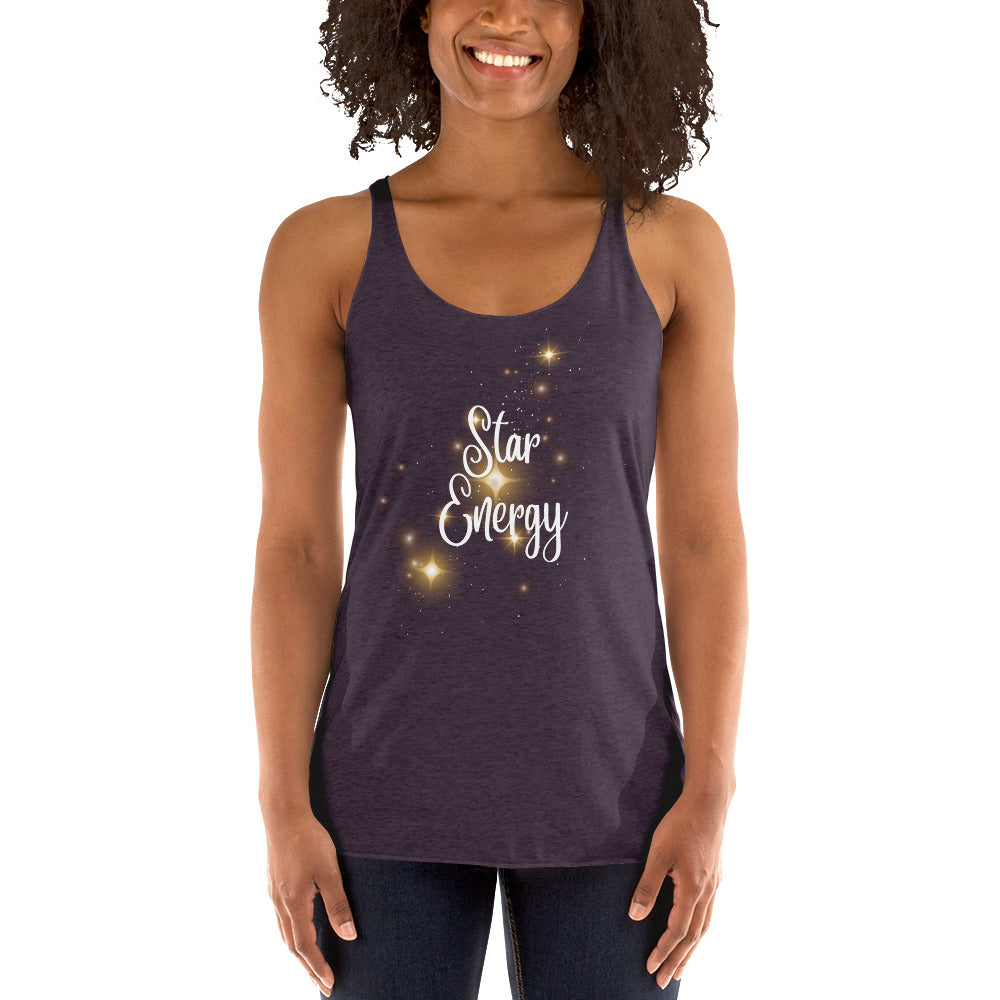 "Star Energy" Women's Racerback Tank