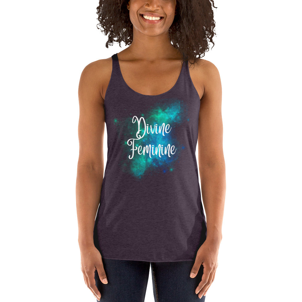 "Divine Fem" Women's Racerback Tank
