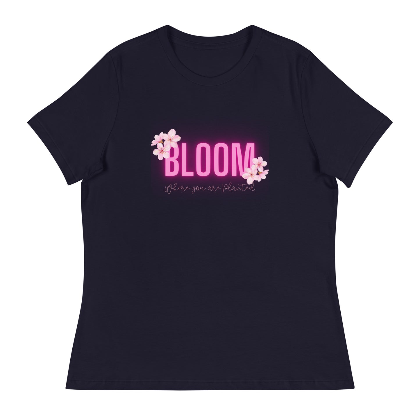 "Bloom Where" Women's Relaxed T-Shirt
