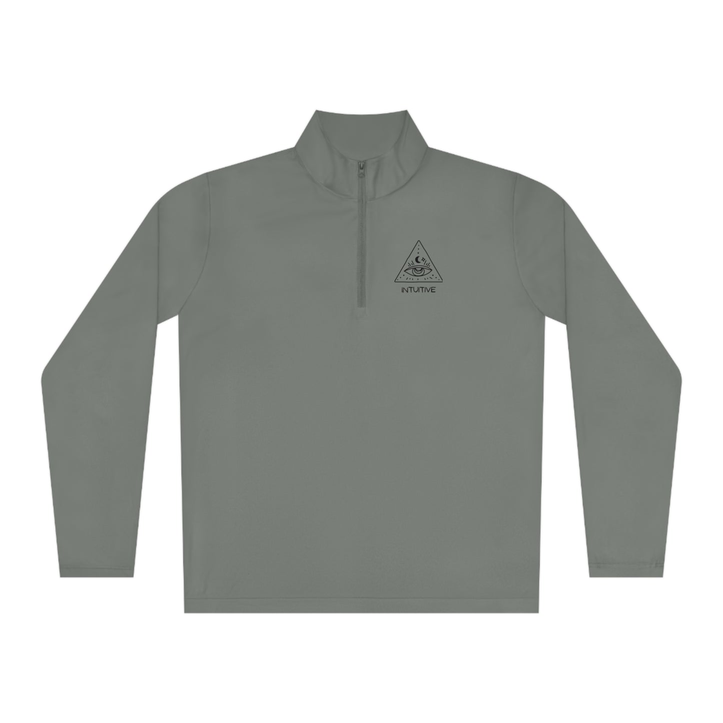 "Intuitive" Unisex Quarter-Zip Pullover