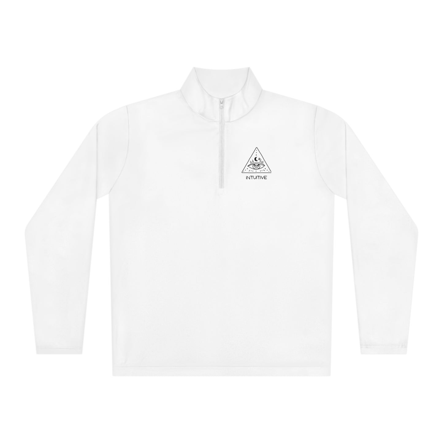 "Intuitive" Unisex Quarter-Zip Pullover