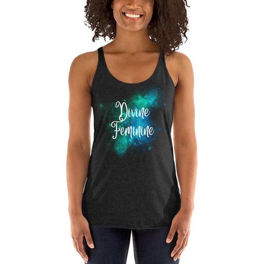 "Divine Fem" Women's Racerback Tank